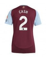 Aston Villa Matty Cash #2 Domácí Dres pro Dámské 2024-25 Krátký Rukáv